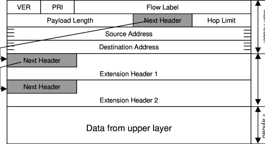 IPV6 EXTHEADER